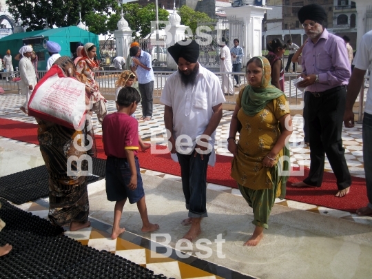 Golden Temple in Amritsar