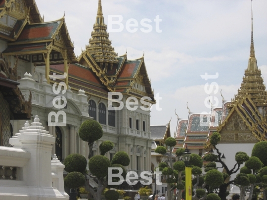 Grand Palace. A temple Wat Phra Kaew