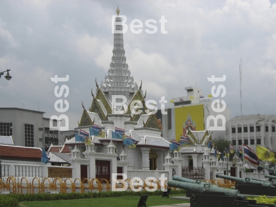 Grand Palace. A temple Wat Phra Kaew