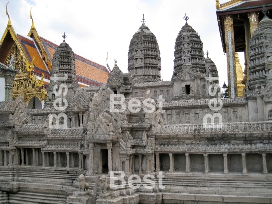 Grand Palace. A temple Wat Phra Kaew