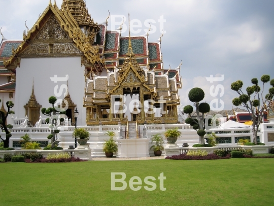 Grand Palace. A temple Wat Phra Kaew