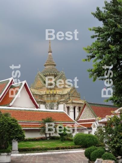 Grand Palace. A temple Wat Phra Kaew