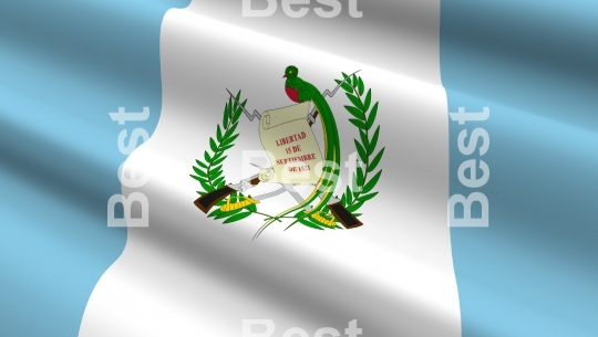 Guatemala flag background