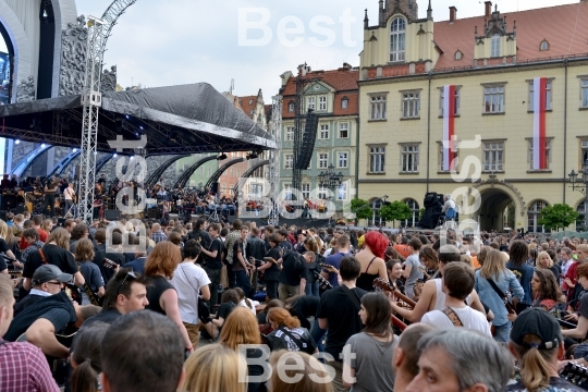 Guitar Guinness World Record event in Poland.