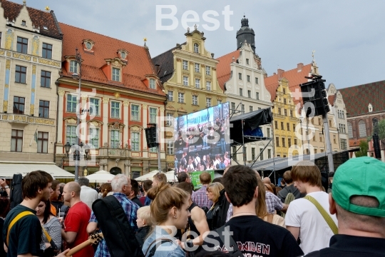 Guitar Guinness World Record event in Poland.