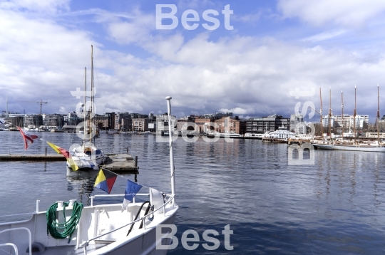 Harbor in Oslo