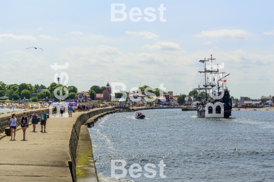 Harbor in Ustka