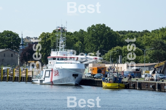 Harbor in Ustka