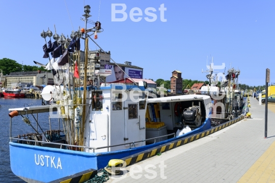 Harbor in Ustka