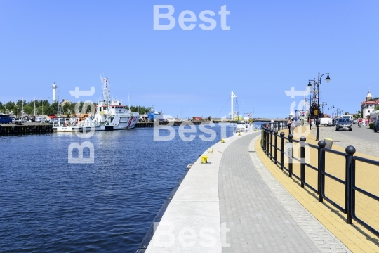 Harbor in Ustka