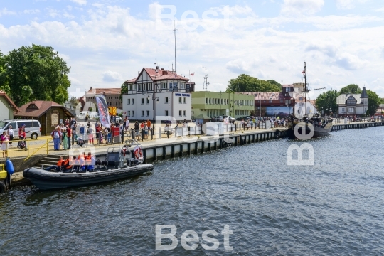 Harbor in Ustka