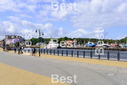 Harbor in Ustka