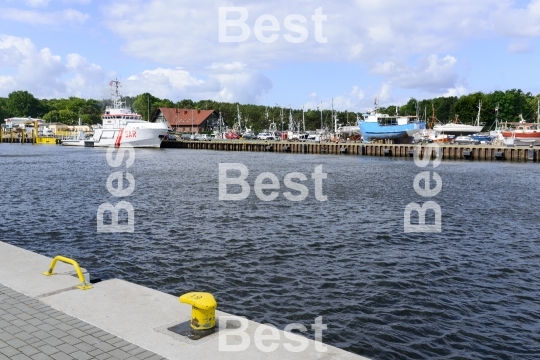 Harbor in Ustka