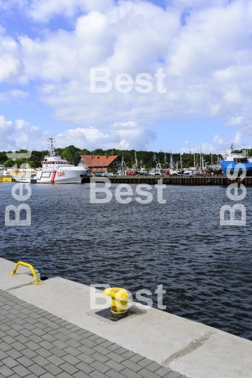 Harbor in Ustka