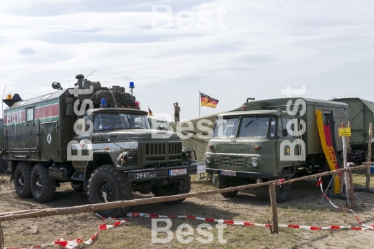 Historic military vehicles