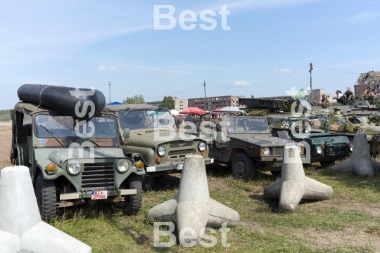 Historic military vehicles