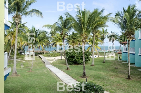 Holiday resort with park in Cayo Guillermo