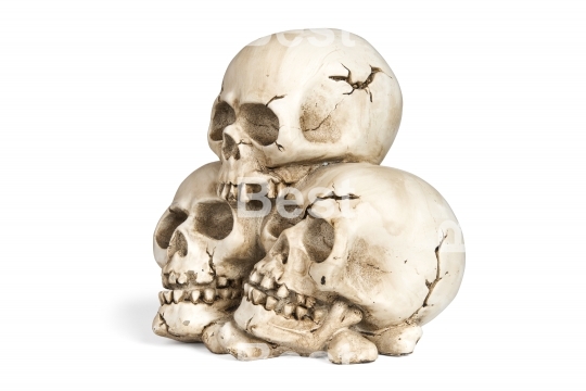 Human skulls