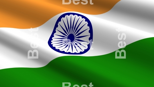 Indian flag background