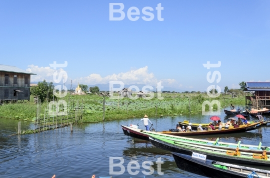 Inle Lake in Myanmar