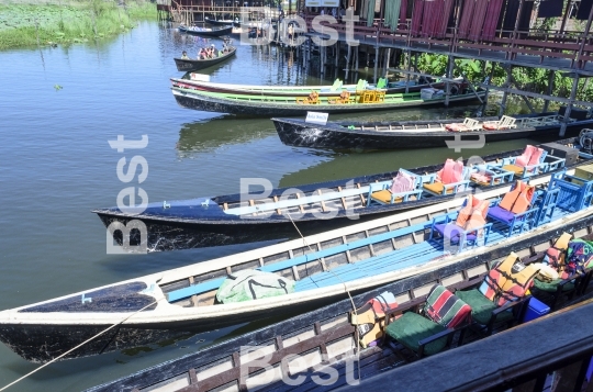 Inle Lake in Myanmar