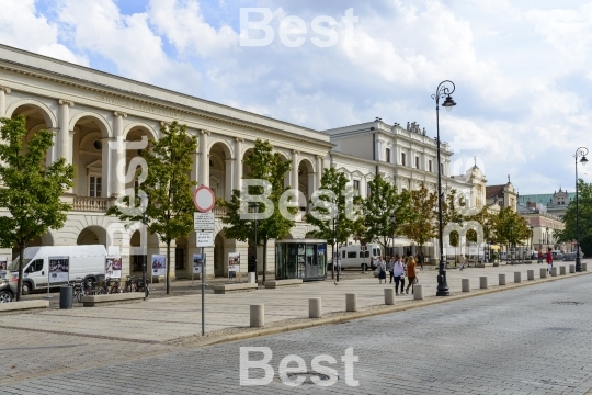 Krakowskie Przedmiescie Street in Warsaw