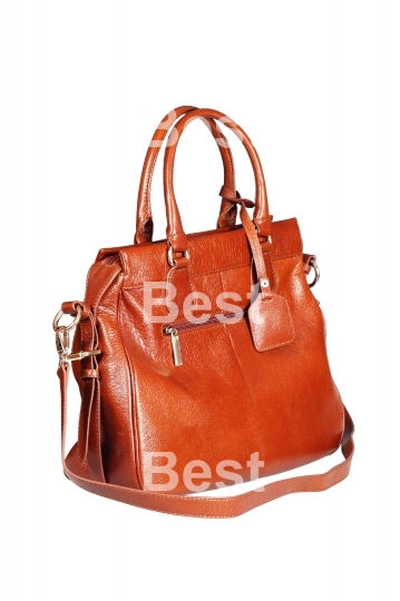 Leather handbag