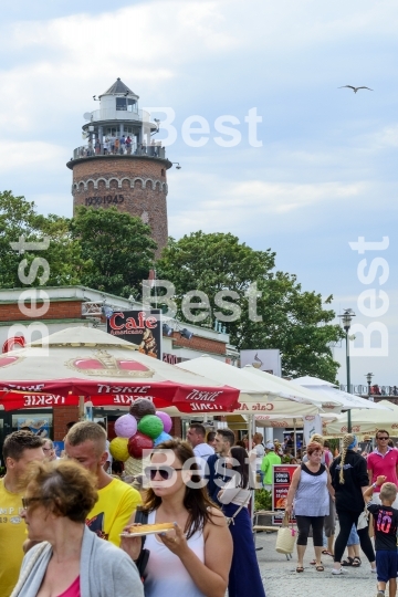 Lighthouse in Kolobrzeg