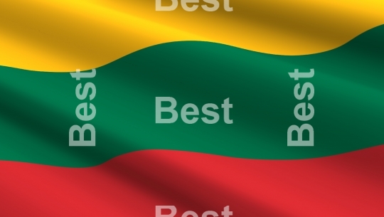 Lithuania flag background