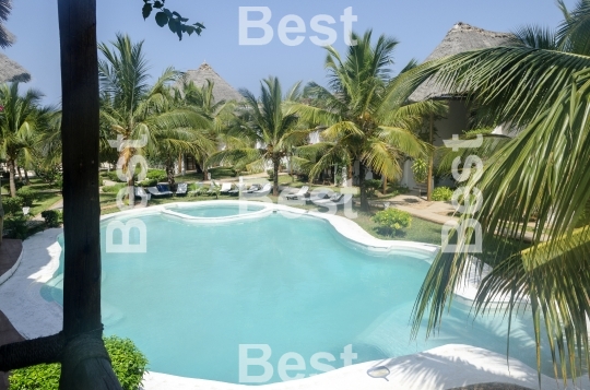 Luxurious resort in Zanzibar