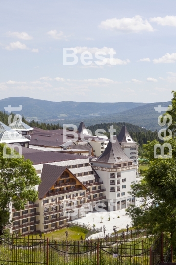 Luxury mountain hotel