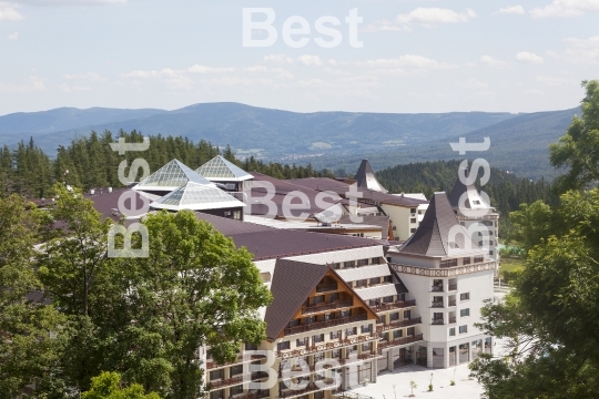 Luxury mountain hotel