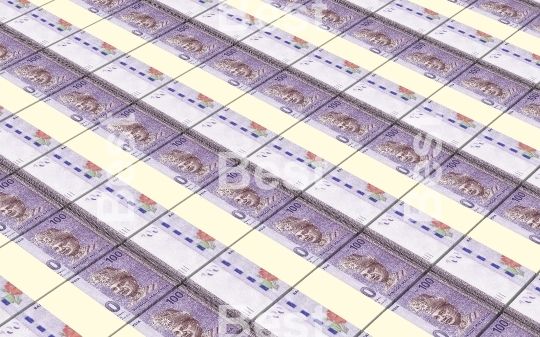 Malaysian ringgit bills stacks background