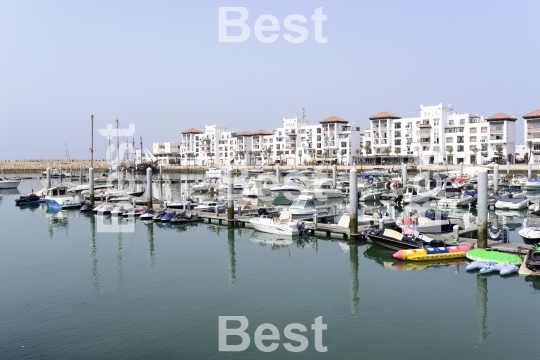 Marina district in Agadir