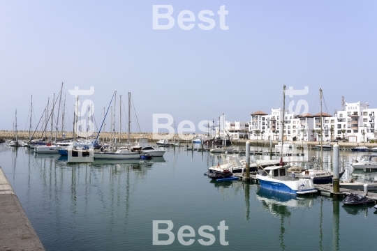 Marina district in Agadir