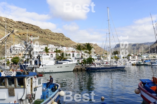 Marina in Puerto de Mogan