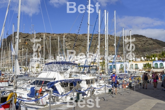 Marina in Puerto de Mogan