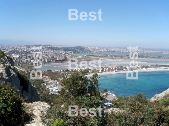 Marina Piccola and Poetto Beach in Cagliari