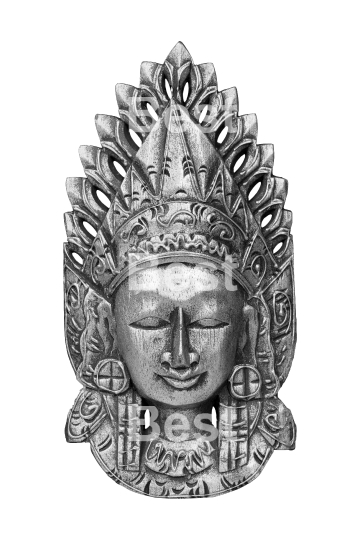 Mask of god Vishnu