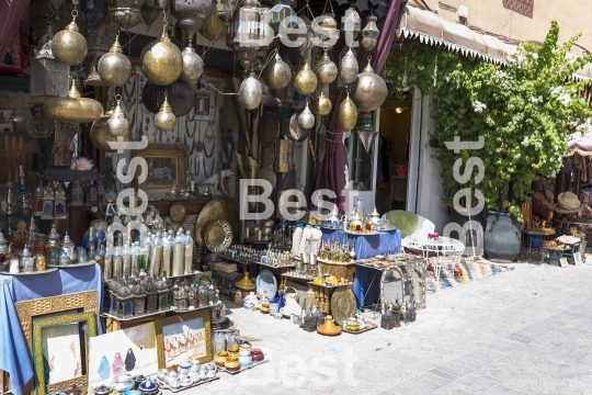 Medina quarter in Marrakesh