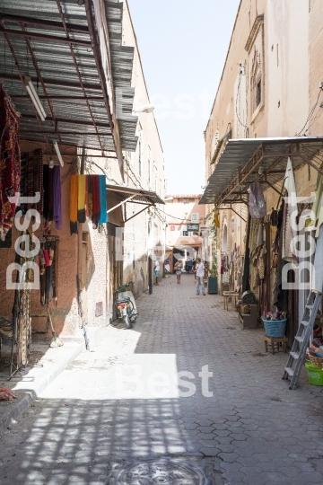 Medina quarter in Marrakesh