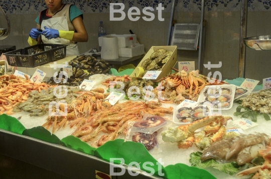 Mercat de Sant Josep de la Boqueria in Barcelona