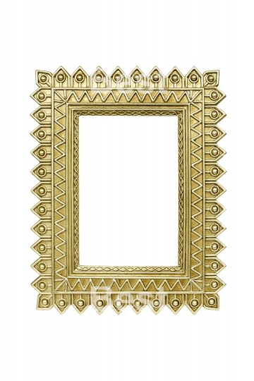 Modern gold picture frame