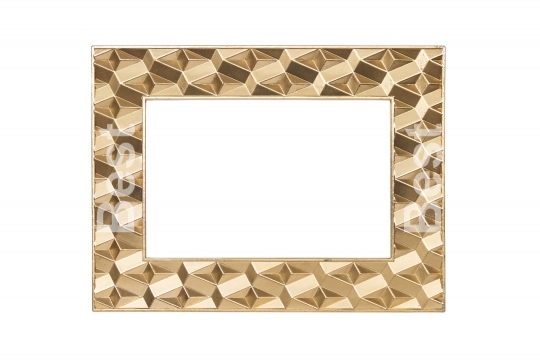 Modern gold picture frame