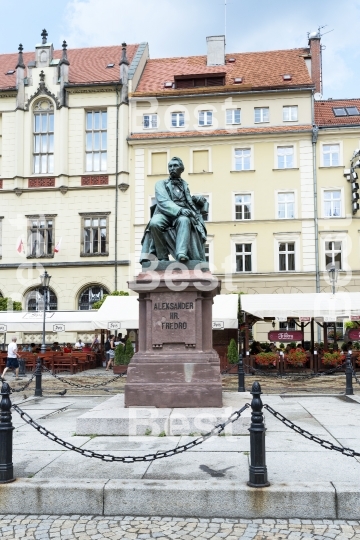 Monument comedy-writer Aleksander Fredro