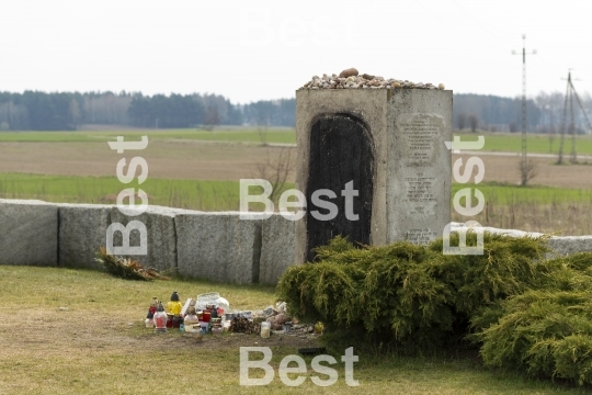 Monument of the Jewish massacre in Jedwabne