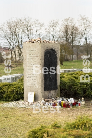 Monument of the Jewish massacre in Jedwabne