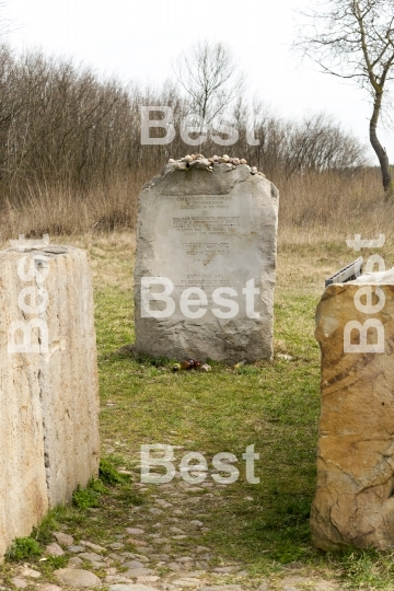 Monument of the Jewish massacre in Jedwabne