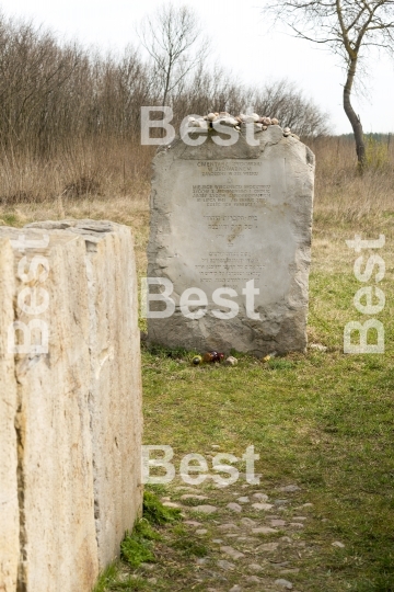 Monument of the Jewish massacre in Jedwabne