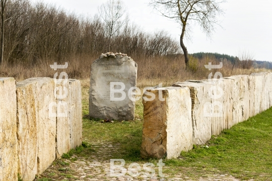 Monument of the Jewish massacre in Jedwabne